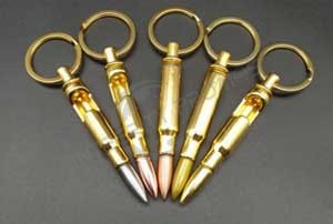 Zinc Alloy Bottle Opener Keychain